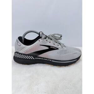 Brooks Adrenaline GTS 22 Womens Running Shoes Grey Pink Size 9.5